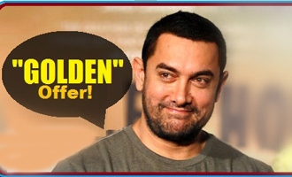 Aamir Khan presented with 'Golden Gadaa' by wrestlers!