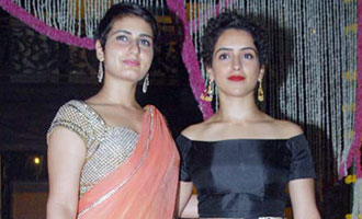 Aamir Khan's 'Dangal' daughters sparkle at his Diwali Party!!