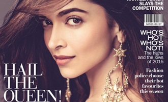 Deepika Padokone rules on the cover of Filmfare for January