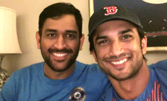 MS Dhoni and Sushant go back to school