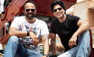 'Dilwale' wrap up: SRK, Rohit Shetty celebrate