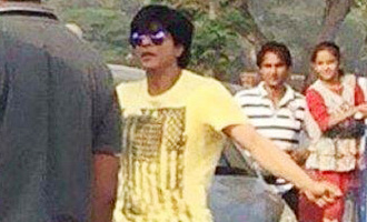 Shah Rukh Khan shoots 'Fan' in Delhi: PICS
