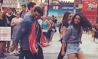 Shraddha & Arjun Kapoor do Desi Dance in NY: 'Half Girlfriend'