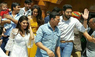'Housefull 3' promotion gets delicious in Ahmedabad