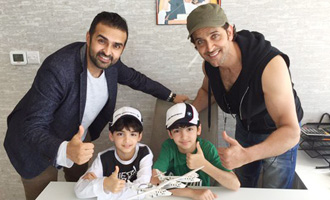 Hrithik Roshan on an adventurous trip with sons: Check Pic