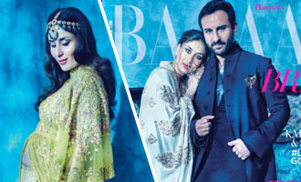 Kareena's FIRST Pregnancy Cover Photoshoot with Saif Ali Khan