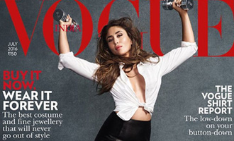 Kareena Kapoor Khan looks amazing on the new Vogue India cover