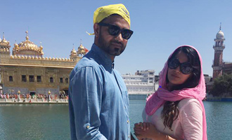Richa Chadha at Golden Temple for 'Khoon Aali Chithi'