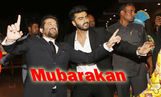 Anil Kapoor & Arjun Kapoor kickstart 'Mubarakan' shooting in style & celebration!