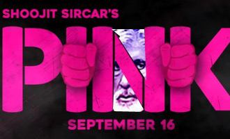 Amitabh Bachchan teases fans with 'Pink' logo