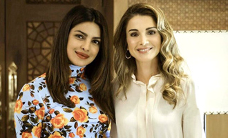 Priyanka honoured to meet Queen Rania of Jordan