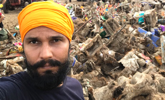 Randeep Hooda helps in cleaning Mumbai beach