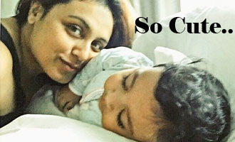 FIRST TIME: Rani Mukherji shares daughter Adira's pic
