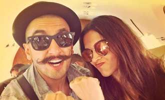 Ranveer and Deepika's dramatics on private jet