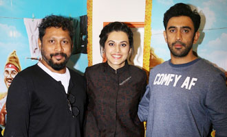 Amit Sadh, Taapsee Pannu & Shoojit Sircar at 'RunningShaadi.com' Media Interview