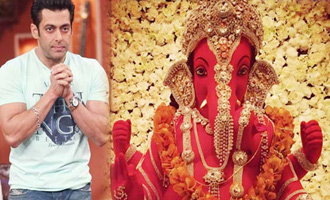 Salman Khan's Ganesha idol is eco-friendly