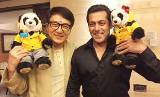 WOW Salman Khan met by Jackie Chan