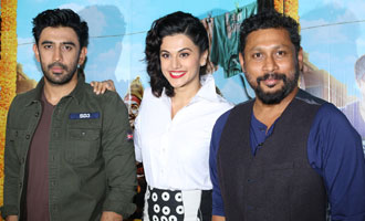 Amit Sadh, Taapsee at Launch of 'Mannerless Majnu' Song
