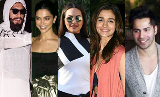 Ranveer, Deepika, Varun, Alia at Shahid Kapoor's Pre Birthday Bash