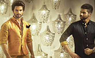 Shahid Kapoor's wedding suit getting ready!