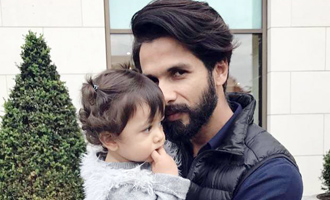 Shahid's daughter gets her ear pierced