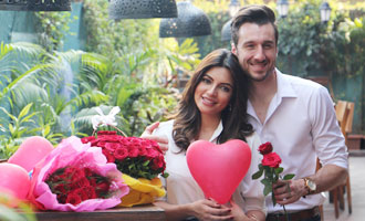 Shama Sikander & James Milliron Celebrate Valentine's