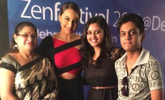 Sonakshi fulfills her fan's wishes once again