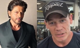 Shah Rukh Khan reacts to John Cena's bholi si surat song