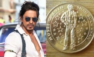 Shah Rukh Khan Becomes First Indian Actor to Receive Grevin Museum's Gold Coin