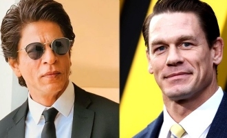 John cena sweet response to shah rukh khan comment on his gym video