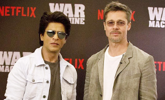 Brad Pitt takes Bollywood lessons from Shah Rukh Khan