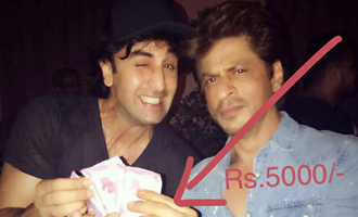 SRK aka Harry calls quits; pays Ranbir aka Jagga Rs.5000