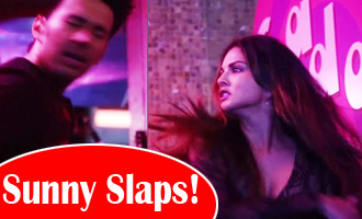 Sunny Leone slaps co-star Rajniesh Duggall six times!