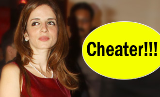 Sussanne Khan booked for cheating!