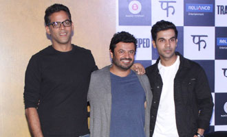 Rajkummar Rao & Vikas Bahl at 'Trapped' Trailer Launch
