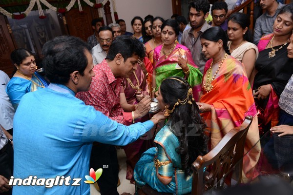 Shivarajkumar Daughter Wedding Varapooja Photos