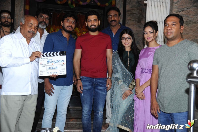 'Sriman Narayana' Film Launch Press Meet