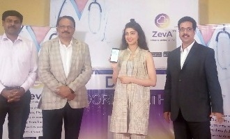 Pranitha Subash at ZevA App