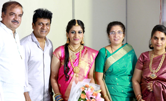 Shivarajkumar Daughter Wedding Varapooja Photos