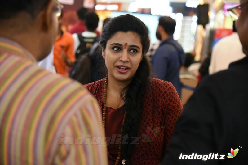 Samyktha Varma Spotted her at Actress Utthaara Unni's Short film launch