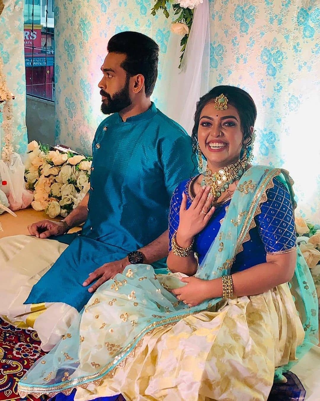 mridhula vijai engaged