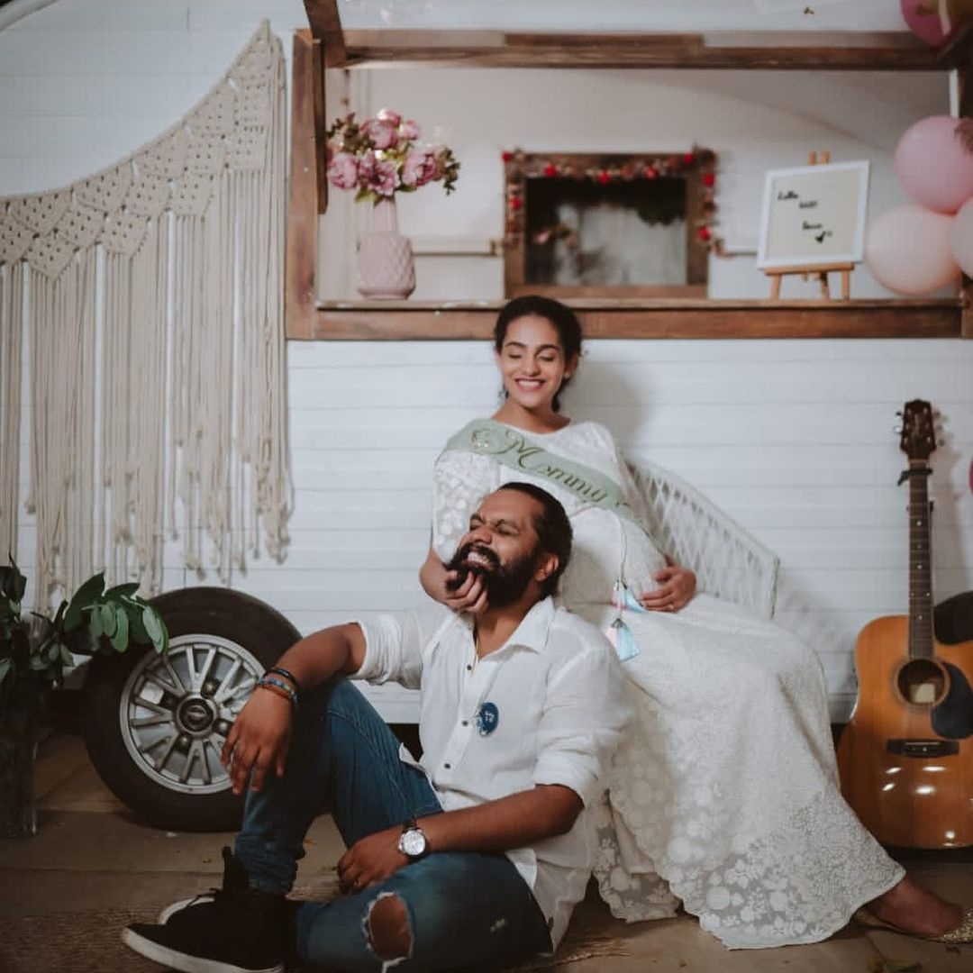 balu varghese pregnant wife Aileen