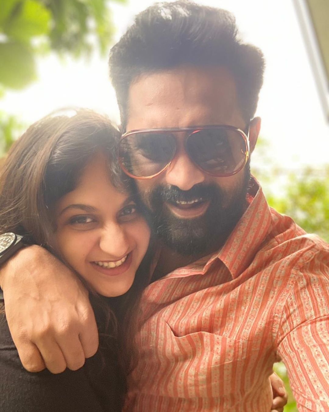 Asif ali and wife