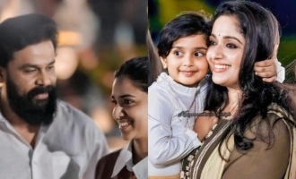 Dileep and Kavya's latest picture with their daughter go viral