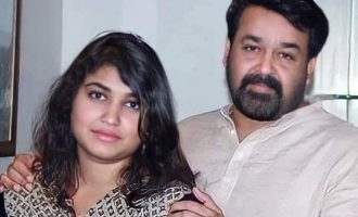 Mohanlal shares a happy announcement about daughter