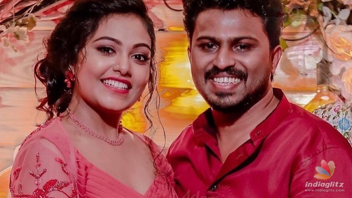 Popular serial actress Rebecca Santosh got engaged to a director