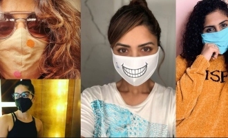PHOTOS: Actresses mask it in style!
