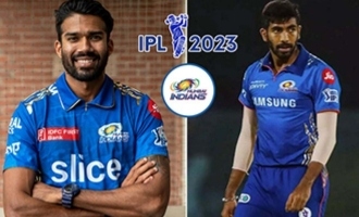 Bumrah has been replaced by Malayali player Sandeep Warrier