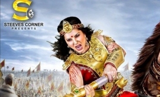 Sunny Leone looks bold, fierce and unstoppable in 'Veeramadevi' first look!