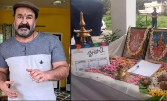 Mohanlal's Drishyam 2 starts rolling; Pooja photos are here!
